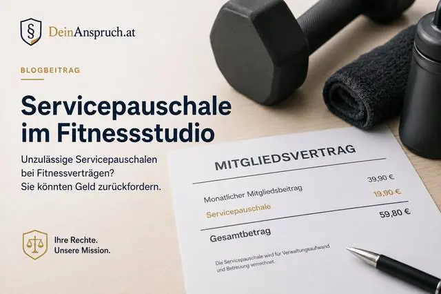 Fitness-Center Servicepauschale